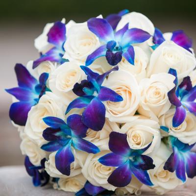 Purple Orchid Bouquet